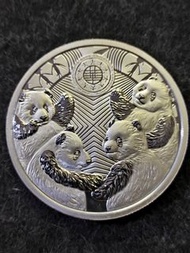 熊貓銀幣50g