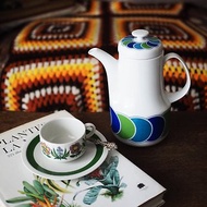 1970 年德國 復古 白瓷茶壺