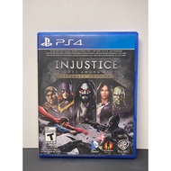 PS4-Injustice God Among Us Eng  (USED GAME)