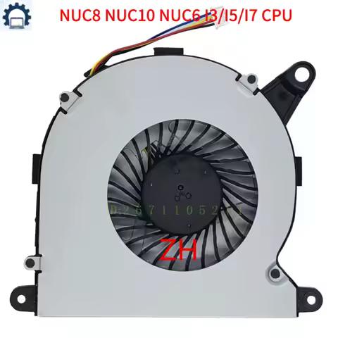 New CPU Cooling Fan for Intel NUC6 NUC8 NUC10 Frost Canyon Hades Canyon I3 I5 I7