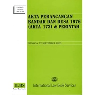 Akta Perancangan Bandar Dan Desa 1976 (Akta 172) & Perintah (Hingga 5hb September 2022) ILBS