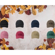 『E M I S』 COTTON BRUSHED BALL CAP - 8 COLOR