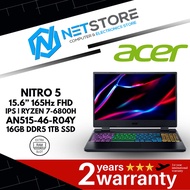 ACER NITRO 5 15.6” 165Hz FHD IPS | RYZEN 7-6800H | AN515-46-R04Y | 16GB DDR5 | 1TB SSD - NH.QH6SM.00