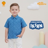 PLEU Iksan Batik Shirt | Boys' Batik Shirt Ages 2-10 Years