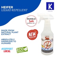 [KINSEN] HEIFER IR-034 - LIZARD REPELLENT 500ml ***No Stains*** ***Bundle of 2btl for $13.30*** ^SG Seller, Ready Stocks. Next Business Day Fulfillment^