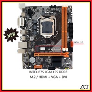 = 1155 = BRAND NEW B75 Socket 1155 LGA1155 intel Motherboard DDR3 USB 3.0 SATA 3.0 NVME SLOT H61