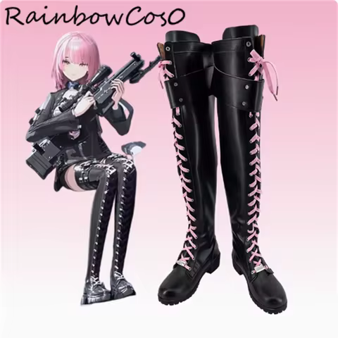 Lemuen Arknights Cosplay Shoes Boots Game Anime Party Halloween RainbowCos0 W4794