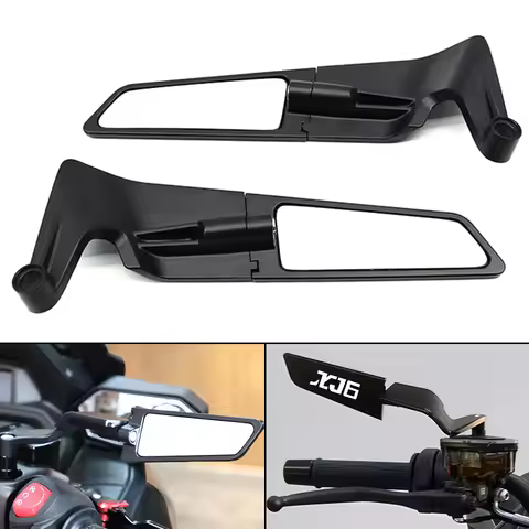 For YAMAHA XJ6 XJ 6 XJ6F XJ6N DIVERSION Motorcycle Adjustable Wing Winglets Side Mirrors Rotatable R