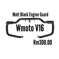 Wmoto V16 Engine Guard (Matte Black)