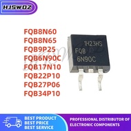 10/PCS TO-263 FQB27P06 FQB9P25 FQB34P10 FQB8N65 FQB17N10 FQB6N90C FQB8N60 FQB22P10 MOS Tube mos chip