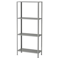 IKEA HYLLIS Unit rak, dalam/luar bergalvani, 60x27x140 cm