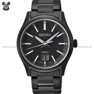 SEIKO SUR515P1 Men's Analog Watch Big Date 100M Sapphire Quartz 39.5mm SS Bracelet Black *Original