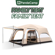 Khemah Unta Besar Camping Big Camel Tent Waterproof Family Kemah Foldable Outdoor Hiking Picnic