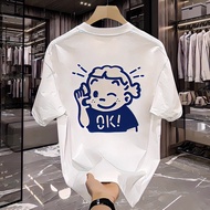 Baju T - Shirt Santai Tanpa Ribet, Kain Katun Premium & Santai