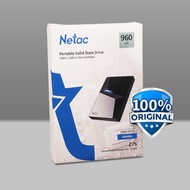Netac Z7S Portable SSD External 550MB/s USB 3.2 Gen 2 Type-C 960GB - NT01Z7S