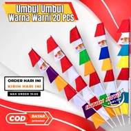 FLAGS FLAGS COLORFUL FLAGS CONTAIN 20 PCS (1 KODI) GARUDA FLAGS