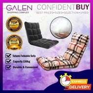 bean bag sofa Lazy Sofa Single Floor Japan Tatami Adjustable Foldable Sofa Bed Recliner Chair (80cm 