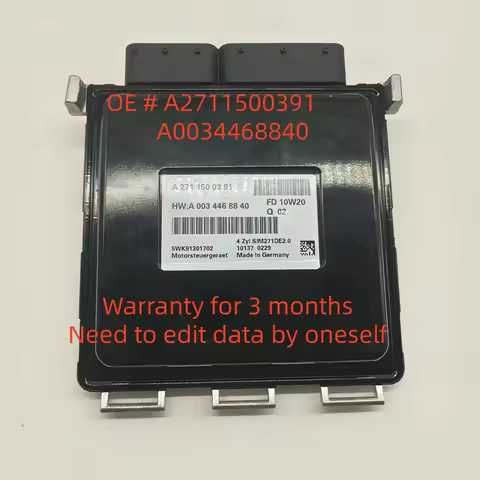 A2711500391 A0034468840 ECU Car Engine Computer Board Electronic Control Unit For Mecedes-BENZ SIM27