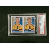2016 Topps Uefa Champions League Sticker Pulisic/Weigl Dortmund Rookie Card PSA 6