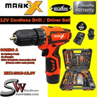 MR MARK MARK X MKX-2016-12.0V DRILL/DRIVER F.O.C 100++ ACCESSORIES