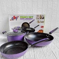 Teflon GSF Pan Set GSF G-2629 10 pcs GSF 10Pcs GSF frypan GSF Teflon Set Series G-2629