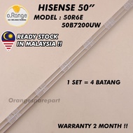 50R6E / 50B7200UW HISENSE 50" LED TV BACKLIGHT (LAMPU TV) HISENSE 50 INCH LED TV BACKLIGHT