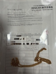 Chrome hearts 22k roll chain 50cm