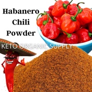 Habanero Powder 50g - 250g Serbuk Habanero Habanero Chili Powder 魔鬼辣椒粉 Habanero Pepper Chili Powder 
