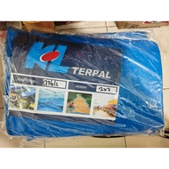 TENDA A3-2X7  A3 TARPAULIN SIZE 2 MTR X 7 MTR KL BRAND A3 2X7 FINISHED TENT/ MULTI-PURPOSE TARPAULIN
