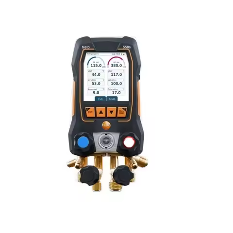2026 100% Original Testo 558s - Digital Manifold with 4-way Valve Block and Intuitive Touchscreen