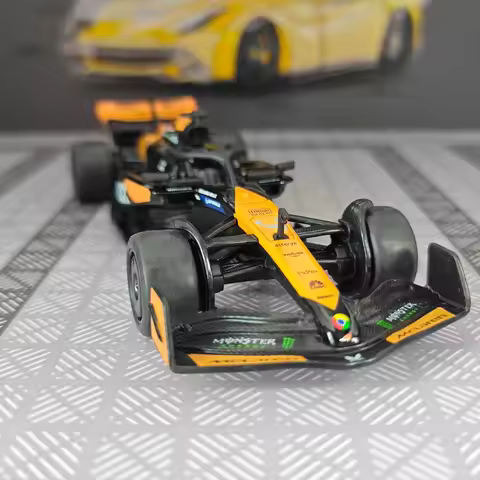 1:32 Simulated McLaren MCL38 alloy rally car model F1 Formula supercar ornament collection gift