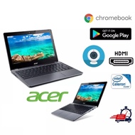Acer Chromebook C740 Play store✅ Ram-4gb Ssd-16gb