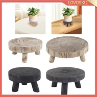 [Lovoski2] Plant Display Stand, Modern Wooden Planter Stool, Flower Pot Stand Supplies, Flower Pot Stand Base for Home
