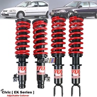 [Local Ready Stock]FOX Racing Adjustable Absorber Coilover Suspension For Honda Civic SO3 SO4 EK EK4