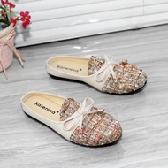 Girls' Slip-On Shoes, Flat Shoes, Children's Party Shoes, Anti-Slip Rubber Soles ||CK CK CK|| Kasut 