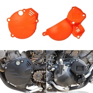 Motorcycle Clutch Cover-CC37/Ignition Cover-Cl41 Engine Protector Kit For HENGJIAN HJ250H-1 HJ250H-5