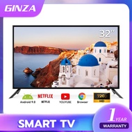 GINZA 32 40 43 inch Smart TV Ultra-thin TV Android 9.0 Smart TV FHD flat screen TV