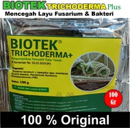 Pupuk Hayati BIOTEK TRICHODERMA plus & Insektisida hayati 100gram