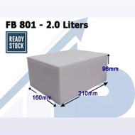 FB801 Polystyrene Foam Box / Polyfoam Box / Fish Box / Ice Box / Insulation Box / Courier Box / Cool