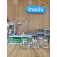Set of 6 Hakone Kempt glass cups - GENUINE INOCHI