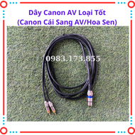 Dây Canon đực cáiDây Canon-AV Loại Tốt(Canon Đực-AV Cái - AV) dây jack canon cái ra 1 đầu av dây jac