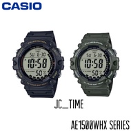 CASIO SPORT WATCH AE1500WHX Series 100% Authentic.AE-1500WH/AE-1500WHX/AE-1500WHX-1AVDF/AE-1500WHX-3