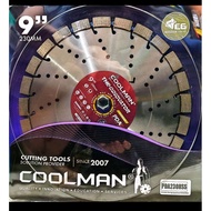 COOLMAN PDA High Spped Diamond Disc 9" PDA230HSS