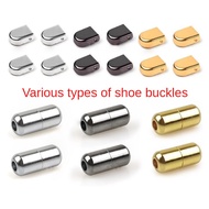 Pure Copper Capsule Buckle Metal Shoe Clip - AF1 Sneaker Lock Lace Accessories Gold Silver