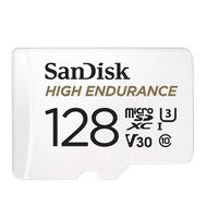 128GB SanDisk High Endurance microSD Card