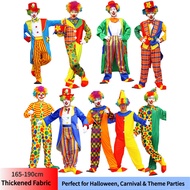 Adult Clown Costume for Men and Women - Halloween & Stage Shows