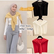 New Casual Scarves Plain Knot Scarve for Women  (White/Red/Blue/Yellow/Black)