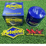 OIL FILTER PUTOLINE HF204 HONDA / KAWASAKI / MV AGUSTA / TRIUMPH / YAMAHA / ZONTES - 100% ORIGINAL H