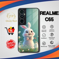 Latest Realme C65 Case, Cute Rabbit Realme C65 Casing, Softcase, Glossy Hardcase, Realme Glossy Casi