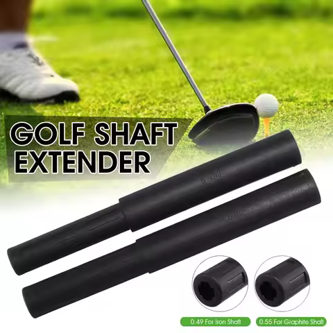 1Pieces Black Golf Club Carbon Fiber Extension Rods Kit Butt Extender Stick for Iron /Graphite Shaft